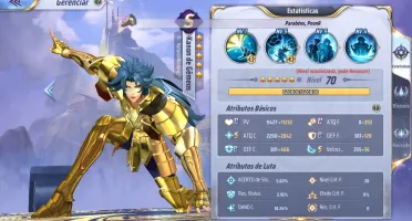 Conta Saint Seiya - 01