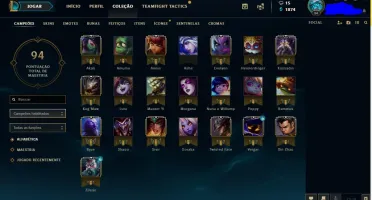 Conta De League Of Legends Gold 1