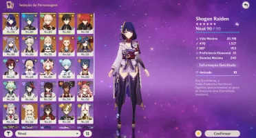🔴AR 55 ⭐ Shogun Raiden, Kazuha, Zhongli + 20k de gemas ⭐🔴