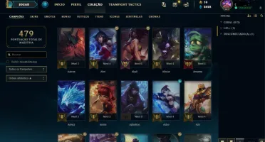 conta league of legends