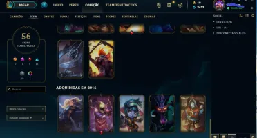 conta league of legends