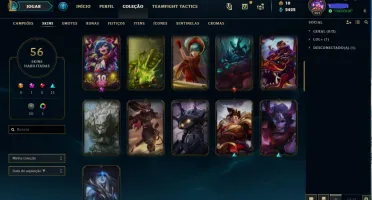 conta league of legends