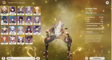 Conta AR 45 - Shogun e Itto (ambos c/ main weapon)