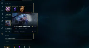 Conta League of Legends Ouro 1 barata