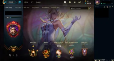 Conta League of Legends GOLD 4 / 184 Skins