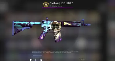 M4A4 | Desolação Espacial (Pouco Usada)