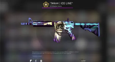 M4A4 | Desolação Espacial (Pouco Usada)
