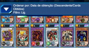 ACC DUEL LINKS ANTIGA, MUITOS ITENS RAROS