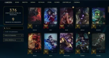 CONTA LEAGUE OF LEGENDS