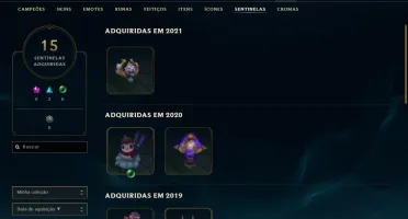CONTA LEAGUE OF LEGENDS
