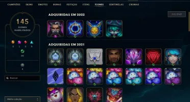 CONTA LEAGUE OF LEGENDS