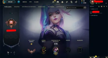 CONTA LEAGUE OF LEGENDS