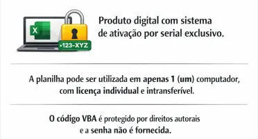 Controle Financeiro Fluxo Caixa 8Mil Planilhas