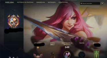 Conta League Of Legends