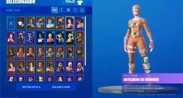 conta fortnite com salve o mundo