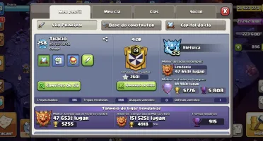 Conta Full Cv 18 Clash Of Clans