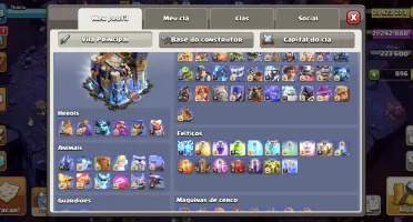 Conta Full Cv 18 Clash Of Clans