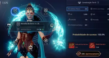 Conta mir4 nv 77 - 5 pet épicos 103k pp 2 itens vermelhos