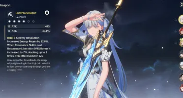 Wuthering Waves - Conta lvl45 / Databank lvl21 Jinhsi/Yinlin