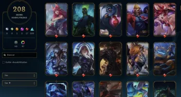 Conta LOL| 200+ Skins | Único Dono | Ouro II