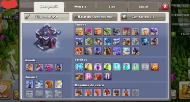 CONTA CLASH OF CLANS CV15 PARA UPAR / C14 ERA FULL