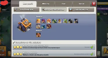 CONTA CLASH OF CLANS CV15 PARA UPAR / C14 ERA FULL