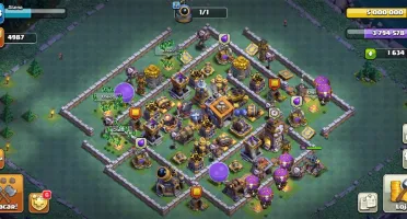 CONTA CLASH OF CLANS CV15 PARA UPAR / C14 ERA FULL