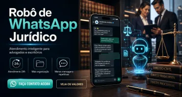 Robô Secretária e Estagiário- Jurídico com IA para Advogados