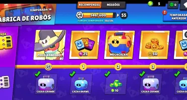 Conta brawl stars 28k de troféus, todos os brawlers