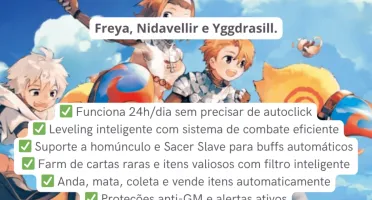 Bot Ragnarok LATAM Funcionando HOJE 27/08 + Tutorial