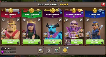 Cv 14 Sem Supercell Id - Level 173 - 3K Gemas E Vários Itens
