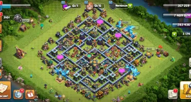 Cv 14 Sem Supercell Id - Level 173 - 3K Gemas E Vários Itens