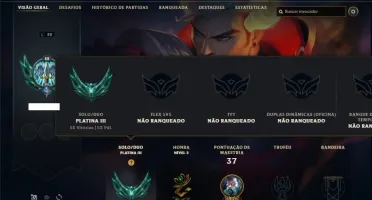 Conta Platina 3 com 26 Champs e 3 Skins