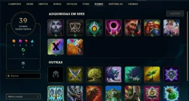 Conta Platina 3 com 26 Champs e 3 Skins