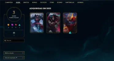Conta Platina 3 com 26 Champs e 3 Skins