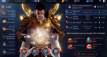 Mir4 Guerreiro Nivel 77 com 93k de CP, Itens full dano.