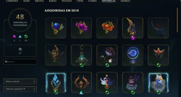 CONTA LEAGUE OF LEGENDS-CONTA SEASON 1-LVL 137-774 SKINS++++