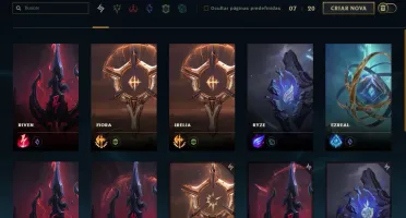 CONTA LEAGUE OF LEGENDS-CONTA SEASON 1-LVL 137-774 SKINS++++