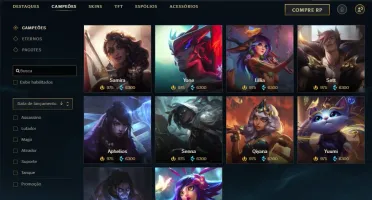 CONTA LEAGUE OF LEGENDS-CONTA SEASON 1-LVL 137-774 SKINS++++