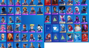 Conta fortnite Conta fornite com black knight, galaxy glow,