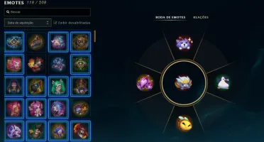 Conta league of legends com 185 skins por 12 reais!!!