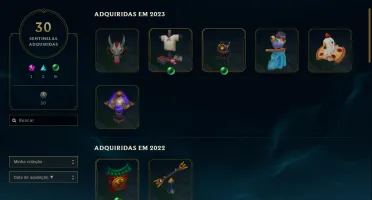 Conta league of legends com 185 skins por 12 reais!!!
