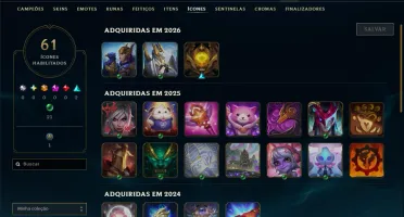 Esmeralda 1 com 40 Champs e 7 Skins