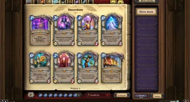 Conta de Hearthstone com todos os "Heróis Dourados".