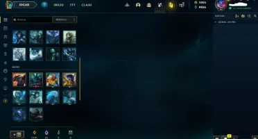 Conta de lol lvl 84 - 2 Skins vitoriosas League of Legends
