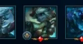 CONTA LOL PLATINA 4/ 3 SKINS/ 36 CHAMPS/ KAT BATTLE QUEEN