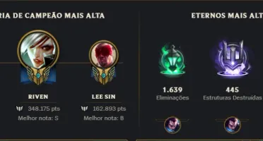 Conta Lol/Valorant