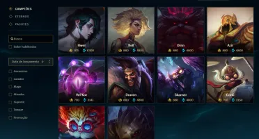 Conta Lol/Valorant