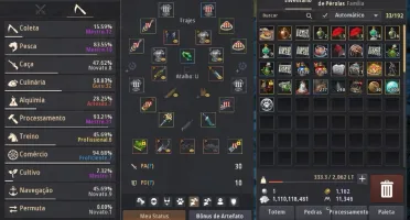 Conta Iniciante Blackdesert, Lifeskills, Gear inicial etc