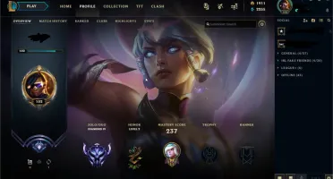 CONTA LOL D4 151 SKINS